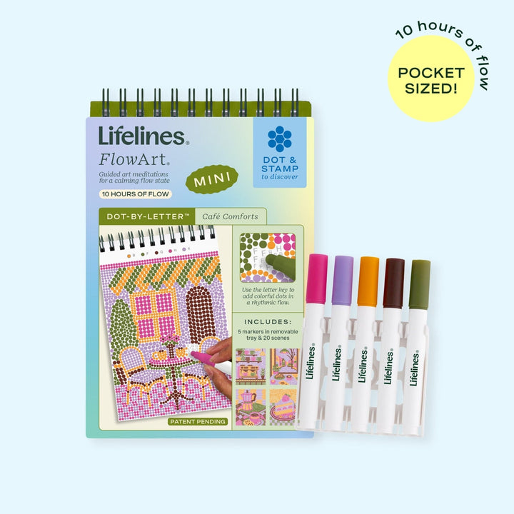Lifelines FlowArt® Mini - Dot-By-Letter - Café Comforts