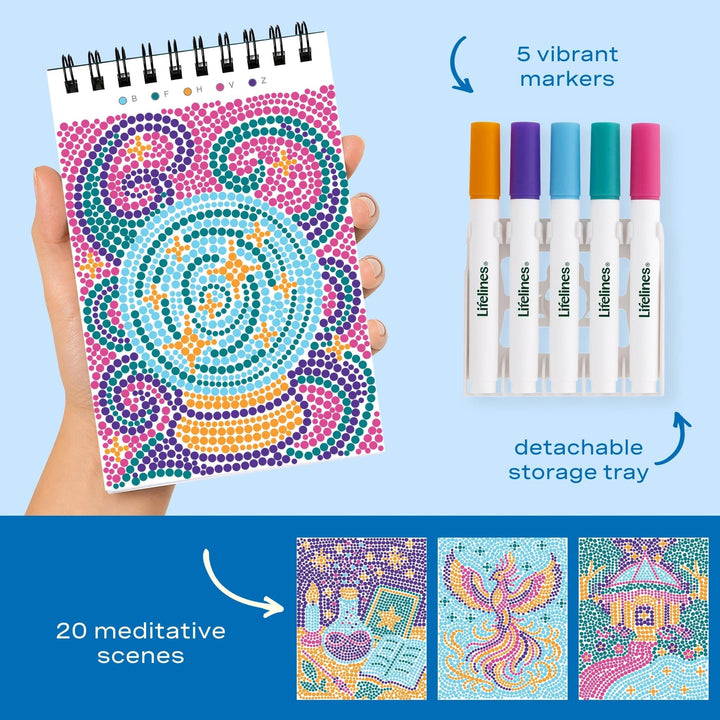 Lifelines FlowArt® Mini - Dot-By-Letter - Enchanted Magic