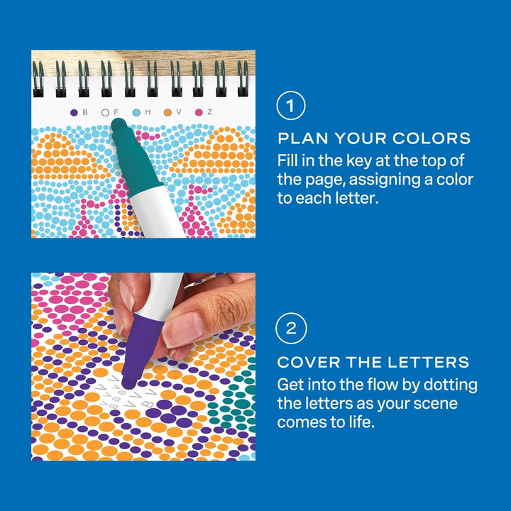 Lifelines FlowArt® Mini - Dot-By-Letter - Enchanted Magic