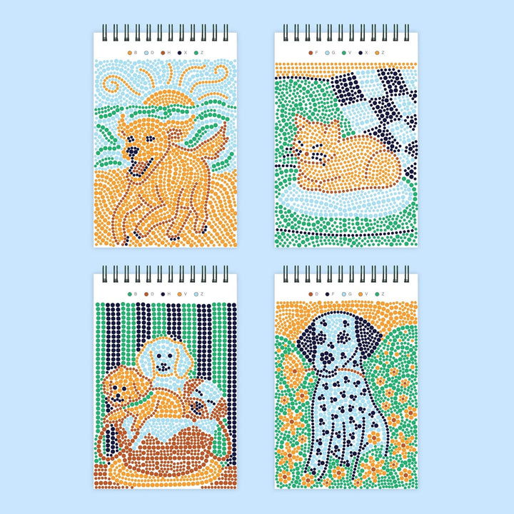 Lifelines FlowArt® Mini - Dot-By-Letter - Furry Friends