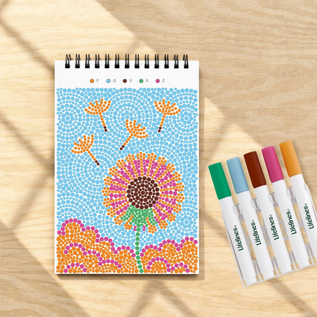 Lifelines FlowArt® Mini - Dot-By-Letter - Nature's Wonders