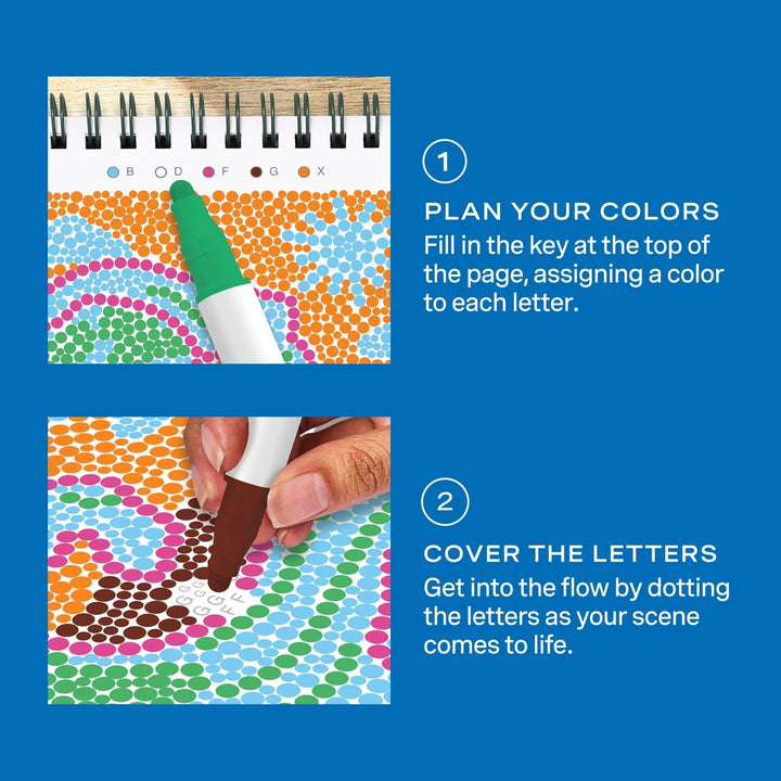 Lifelines FlowArt® Mini - Dot-By-Letter - Nature's Wonders
