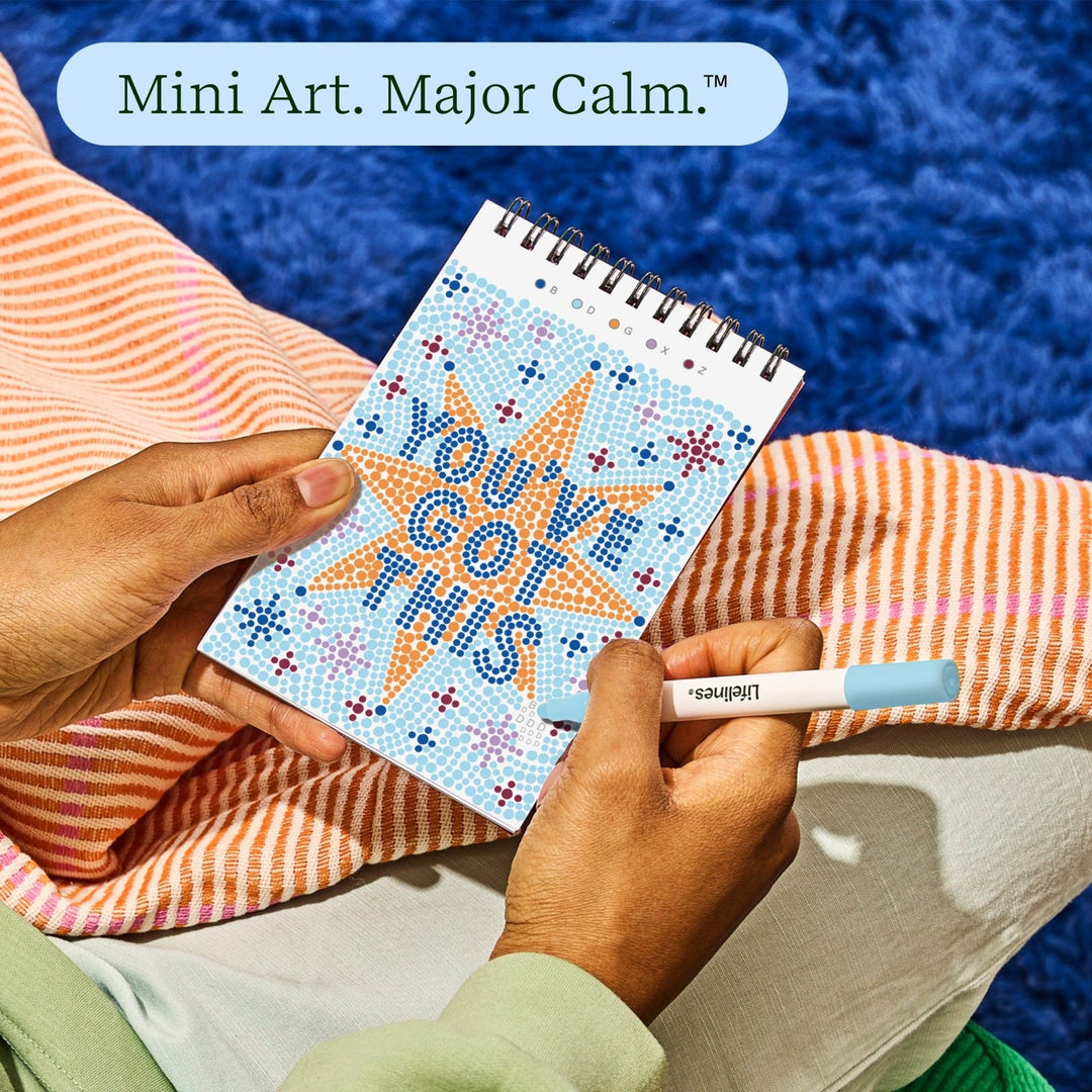 Lifelines FlowArt® Mini - Dot-By-Letter - Pocket Positivity