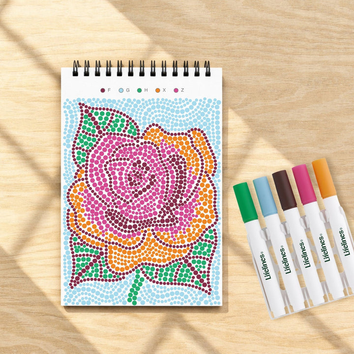 Lifelines FlowArt® Mini - Dot-By-Letter - Pretty Petals