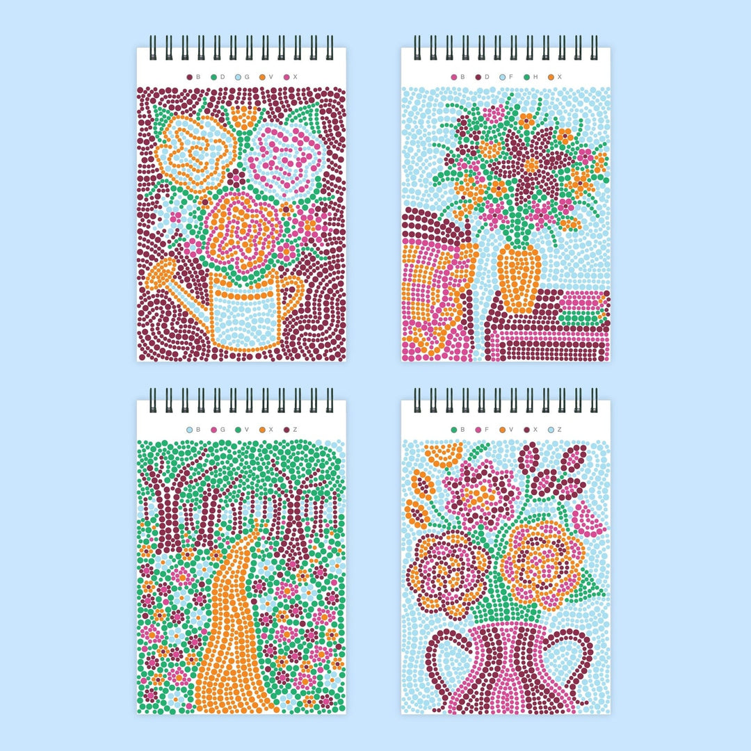 Lifelines FlowArt® Mini - Dot-By-Letter - Pretty Petals