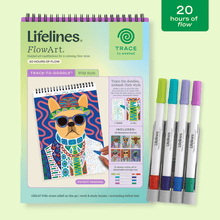 Lifelines FlowArt® - Trace-By-Doodle - Wild Style