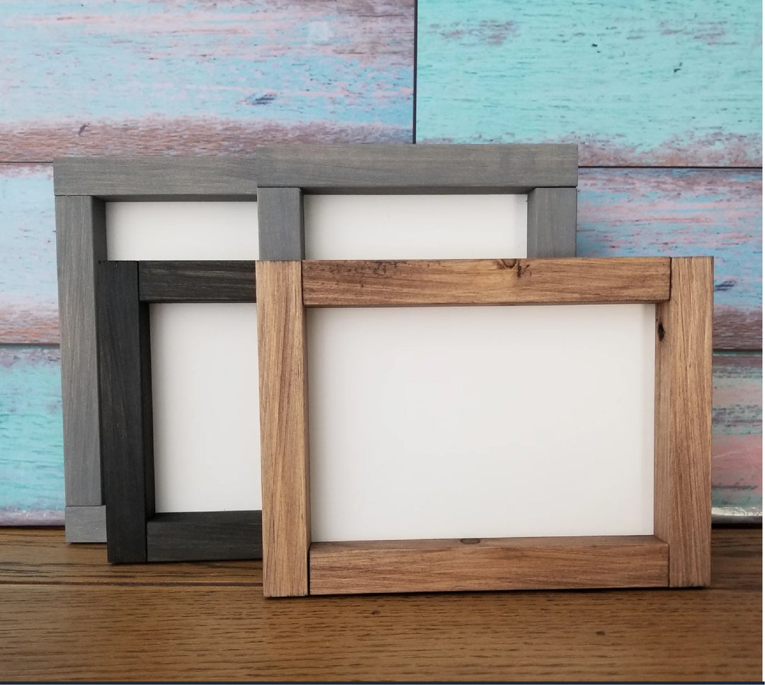 Rustic Frame Art 8x8