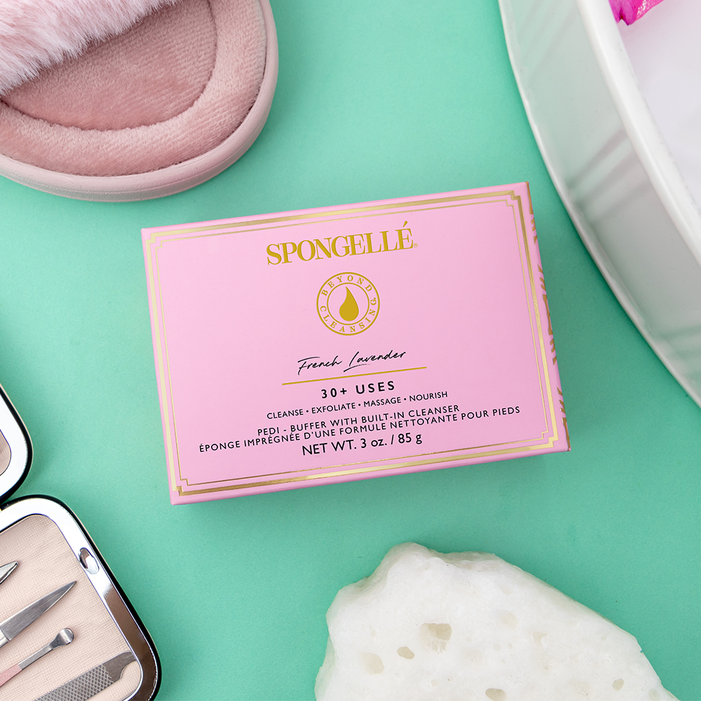 Spongellé® French Lavender | Pedi-Buffer - 30+ WASHES