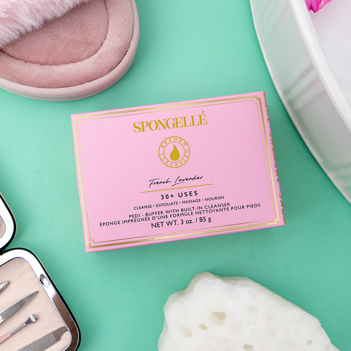 Spongellé® French Lavender | Pedi-Buffer - 30+ WASHES