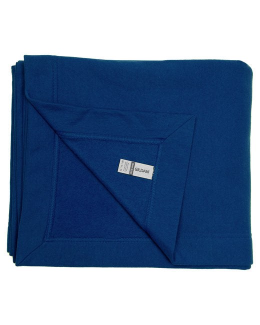 Gildan Heavy Blend Fleece Stadium Blanket - Navy