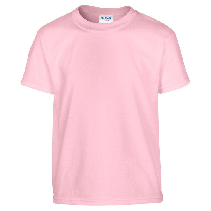 Gildan Youth Heavy Cotton™ 5.3 oz T-Shirt - Light Pink