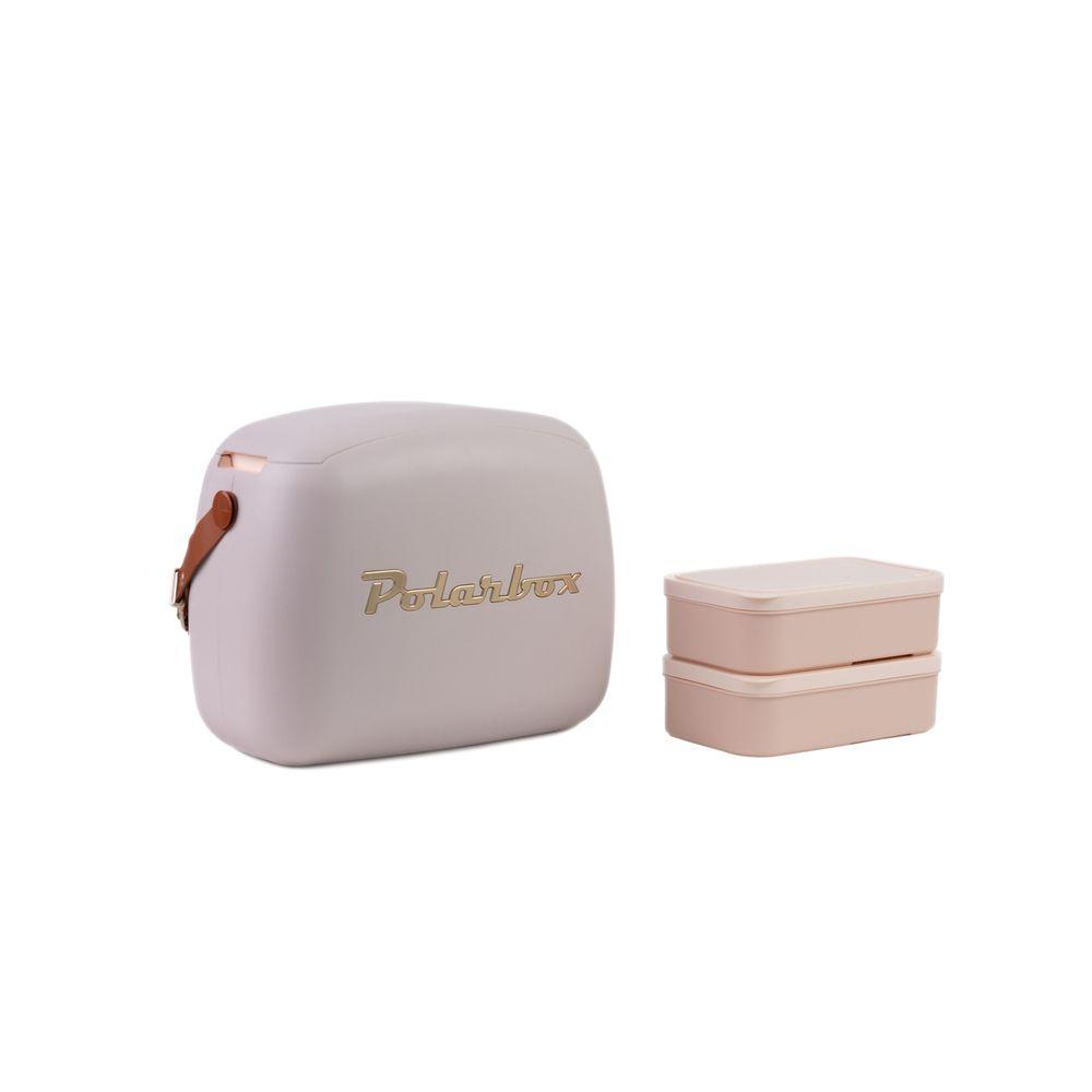 Polarbox 6qt Cooler Bag -  Pearl - Gold