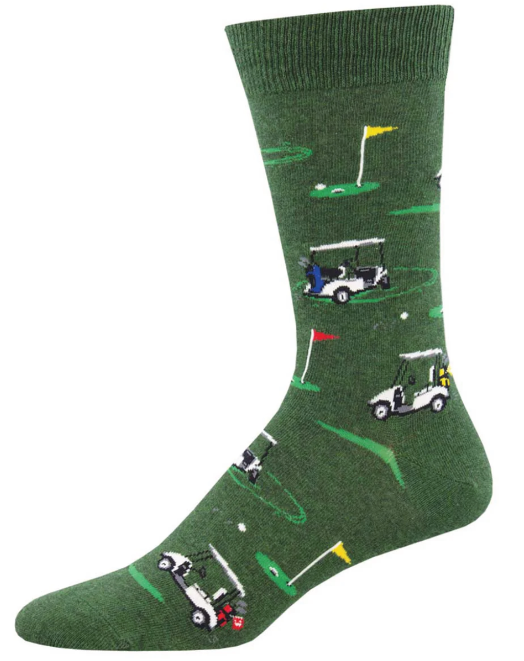 Socksmith Men's Crew Socks - Putting Around