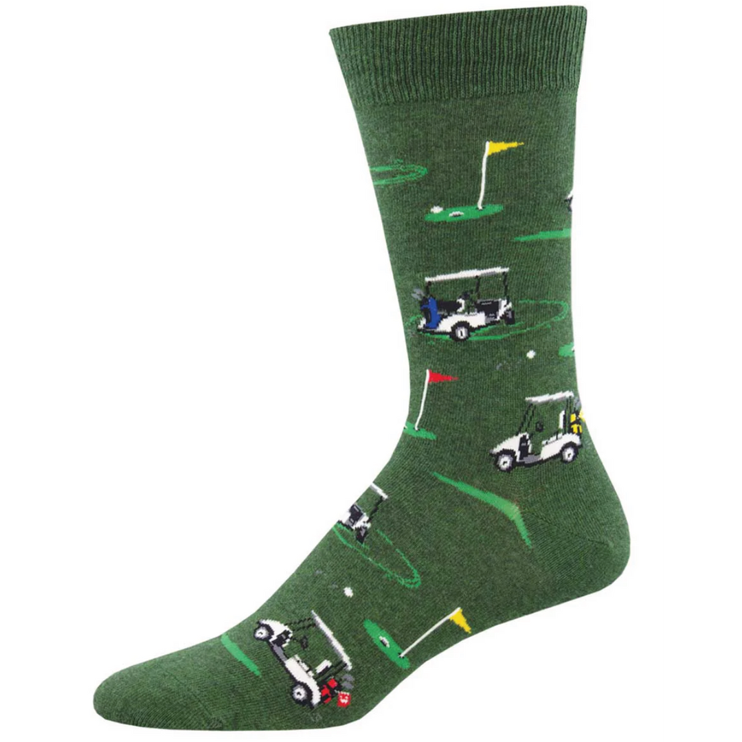 Socksmith Men's Crew Socks - Putting Around