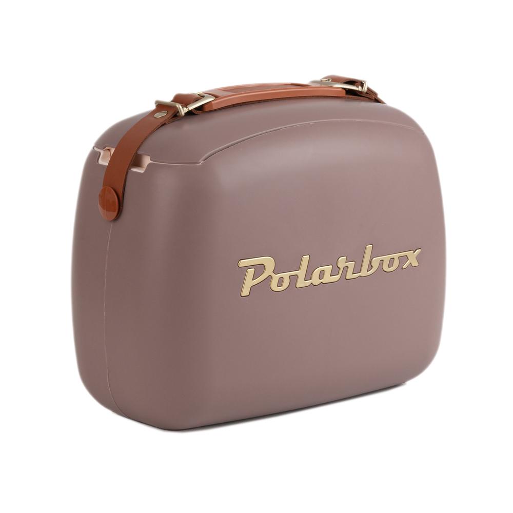 Polarbox 6qt Cooler Bag -  Mulberry - Gold
