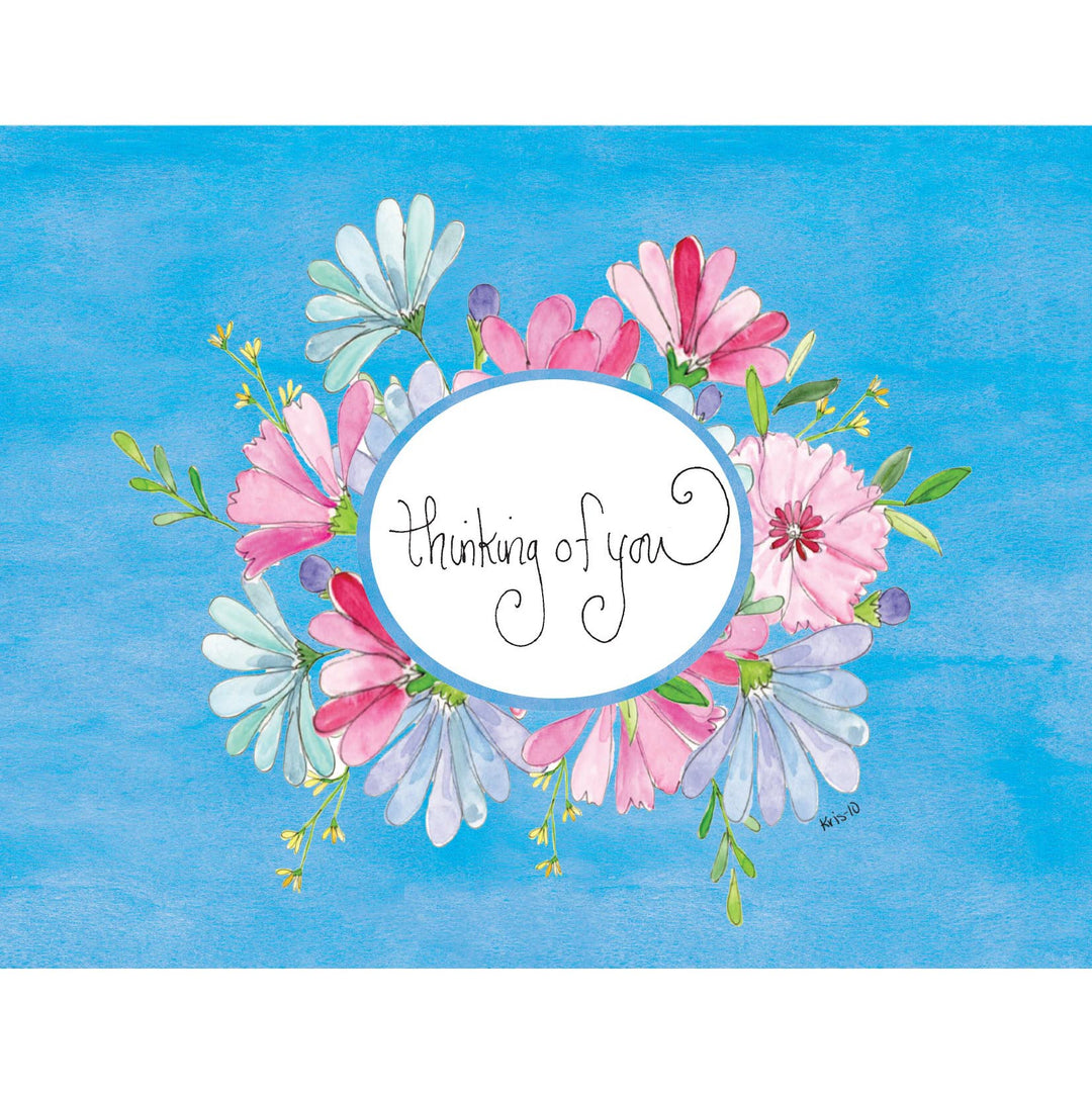 Kris-10's Creations Thoughtful Floral Boxed Note Cards (10)