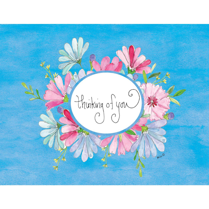 Kris-10's Creations Thoughtful Floral Boxed Note Cards (10)