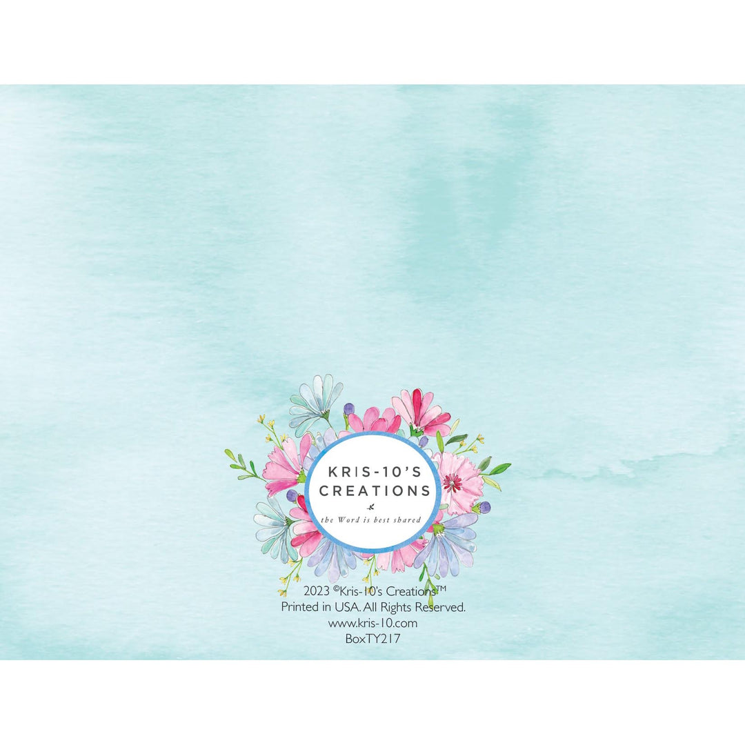 Kris-10's Creations Thoughtful Floral Boxed Note Cards (10)