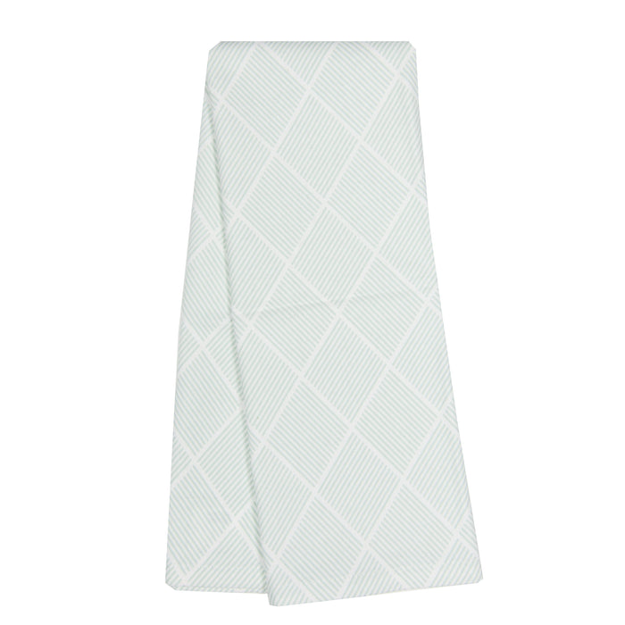 Dunroven House Melrose Printed Tea Towel - Mint