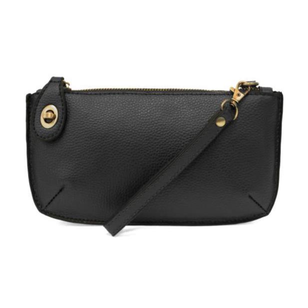 Joy Susan Mini Crossbody Wristlet Clutch - Black