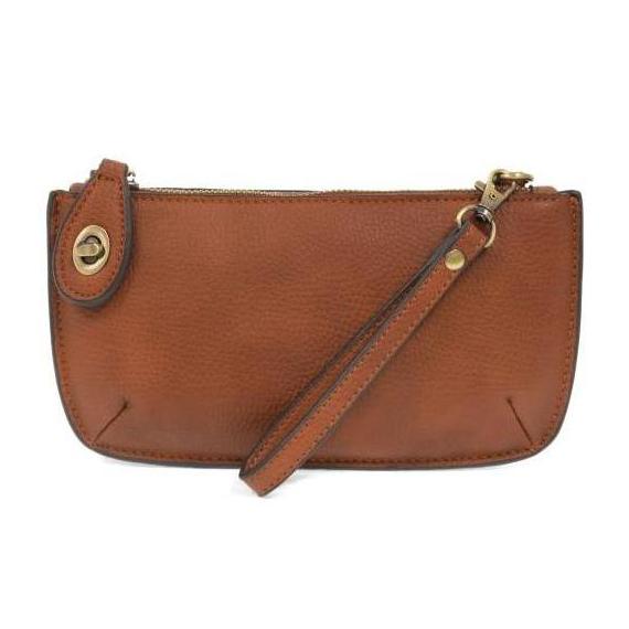 Joy Susan Mini Crossbody Wristlet Clutch - Dark Maple