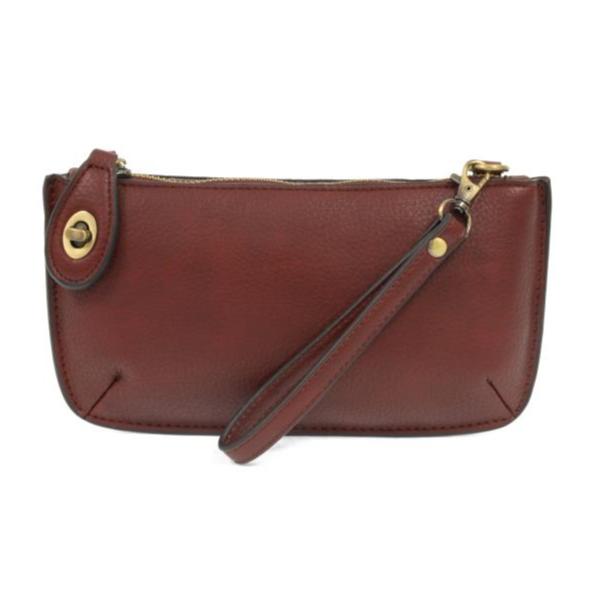 Joy Susan Mini Crossbody Wristlet Clutch - Sangria