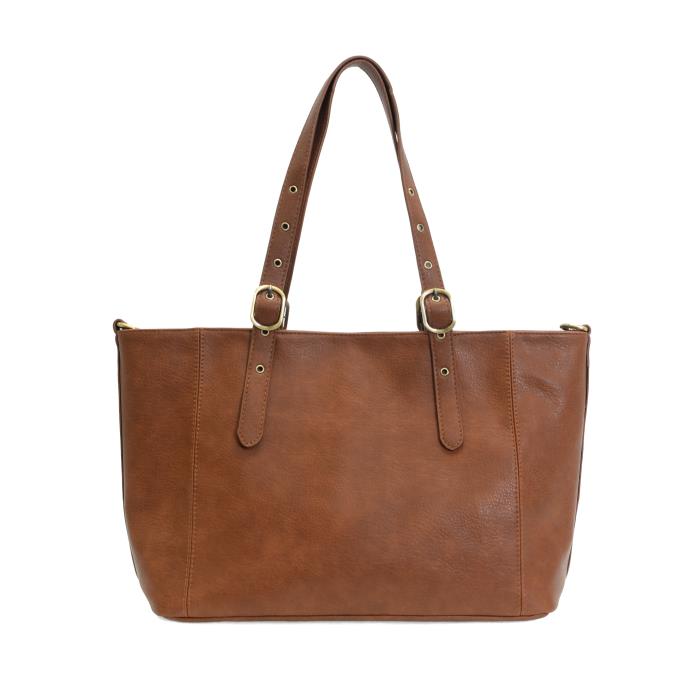 Joy Susan Shelby Studded Tote Bag - Saddle