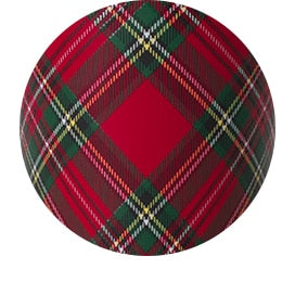 Swig Stemless Wine Cup 12oz - Christmas Plaid