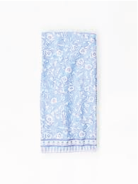 Mary Square Quick Dry Towel Meadow Line