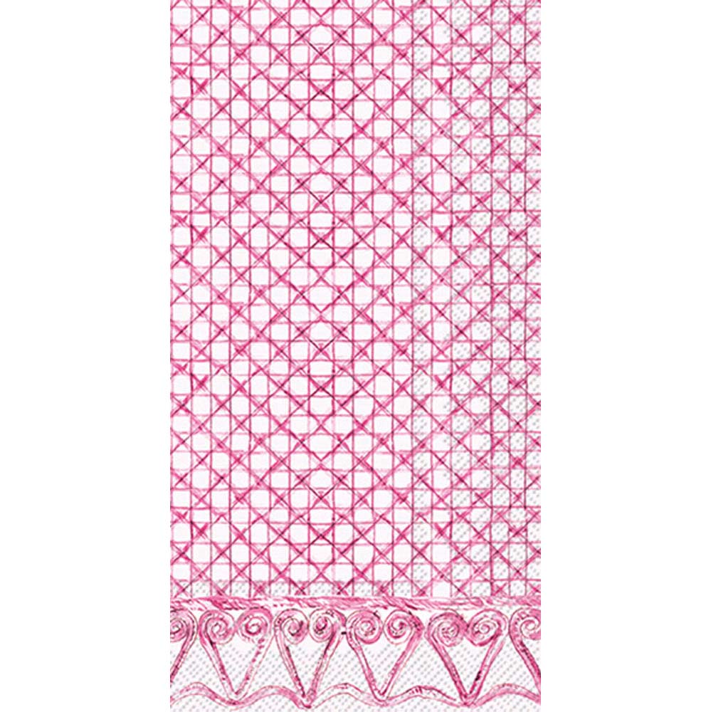 IHR Rosanne Beck Guest Towe - Botanical Cane Pink