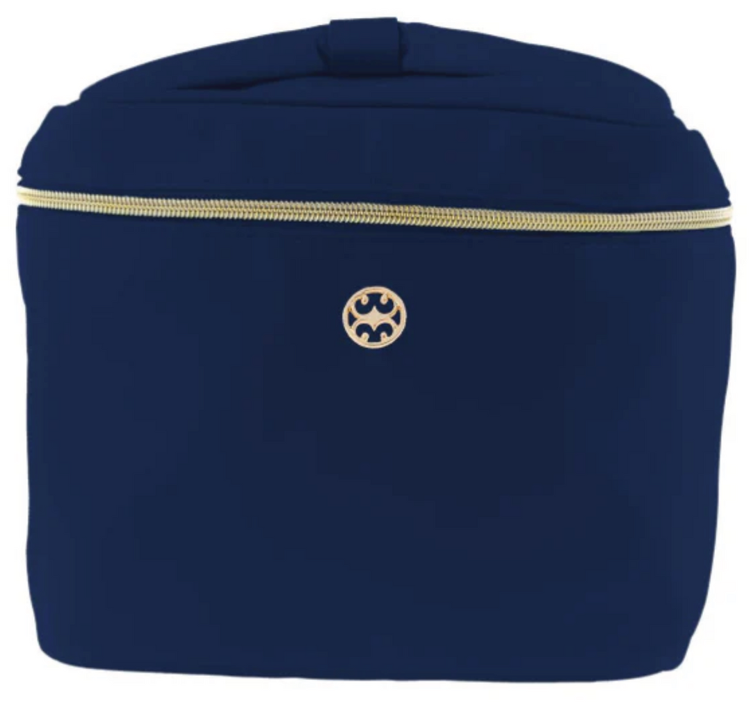 Mary Square Ultraglam Floral Foulard Navy