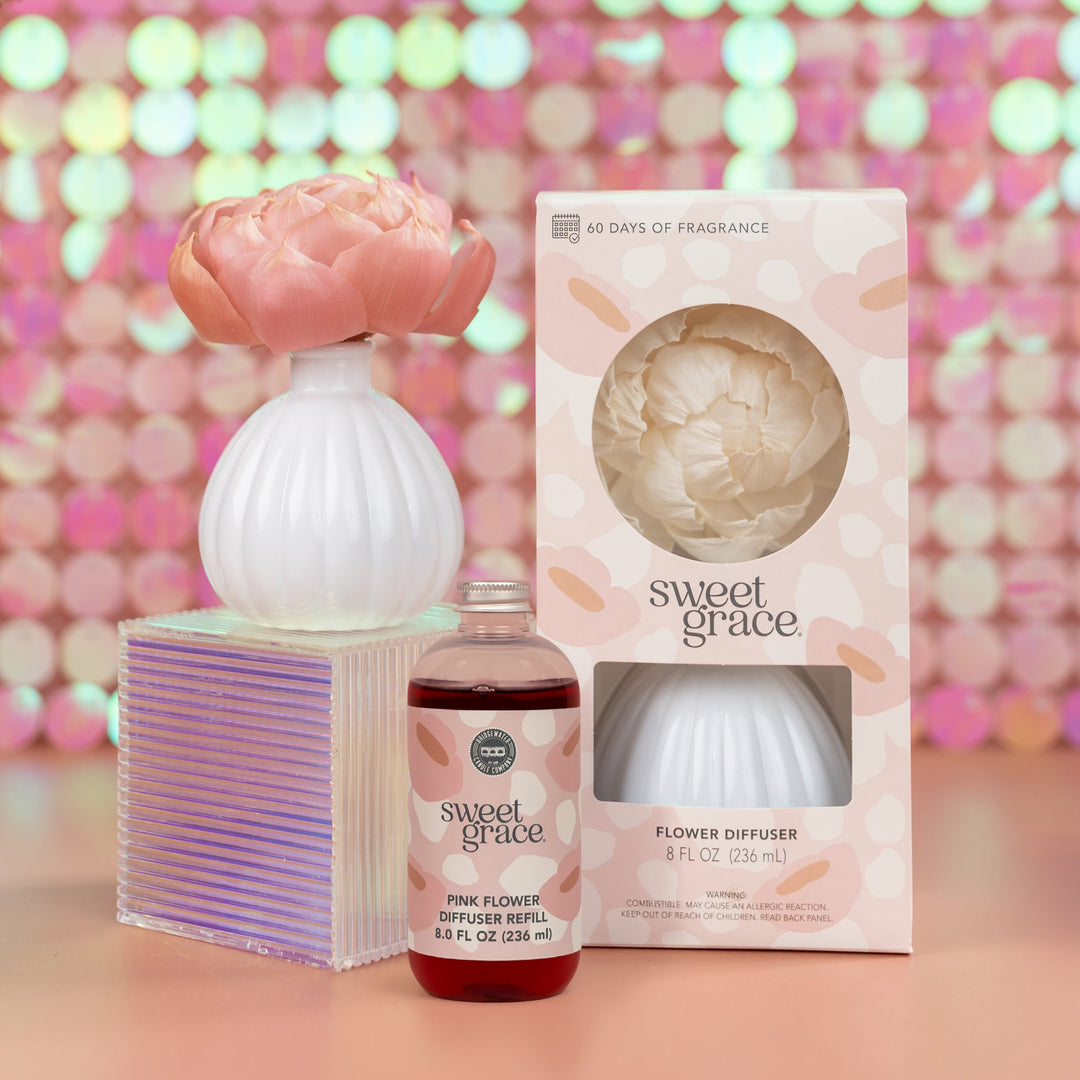 Bridgewater Sweet Grace Pink Dye Fragrance Refill Oil
