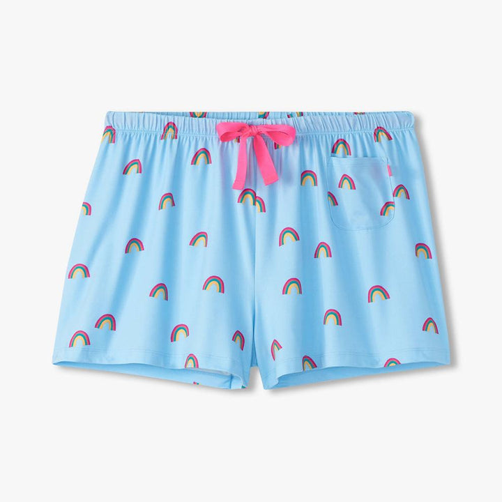 Hatley Capelton Road Women's Lucky Rainbow Pajama Shorts