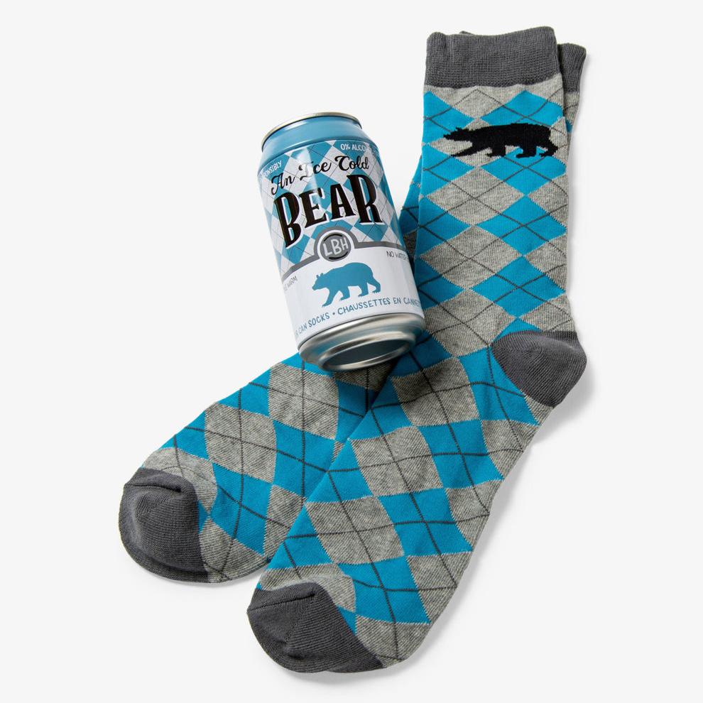 Hatley Ice Cold Bear Beer Can Socks