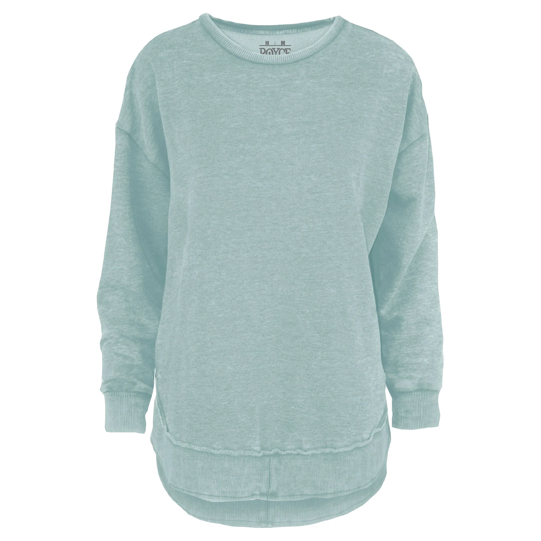 Royce Brand Melange Poncho Fleece - Mist
