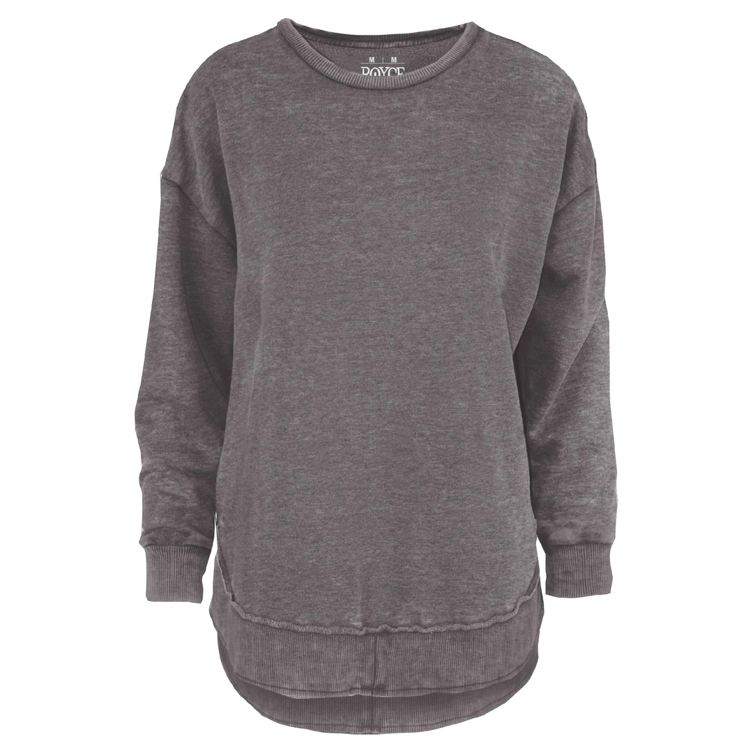 Royce Brand Melange Poncho Fleece - Espresso