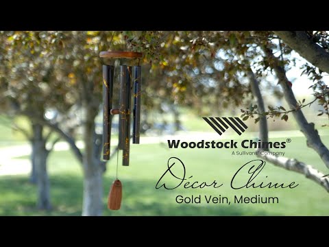 Woodstock Decor Chime™ - Gold Vein, Medium