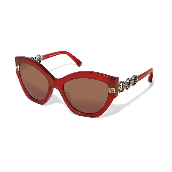 Brighton Meridian Adagio Sunglasses - Rouge