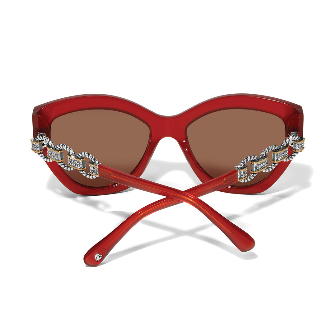 Brighton Meridian Adagio Sunglasses - Rouge