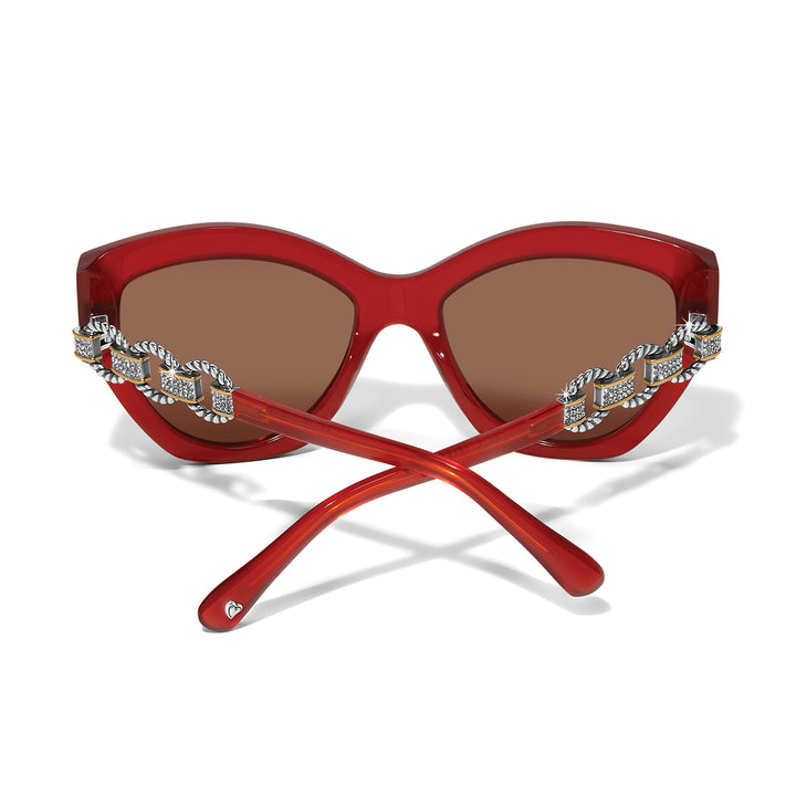 Brighton Meridian Adagio Sunglasses - Rouge