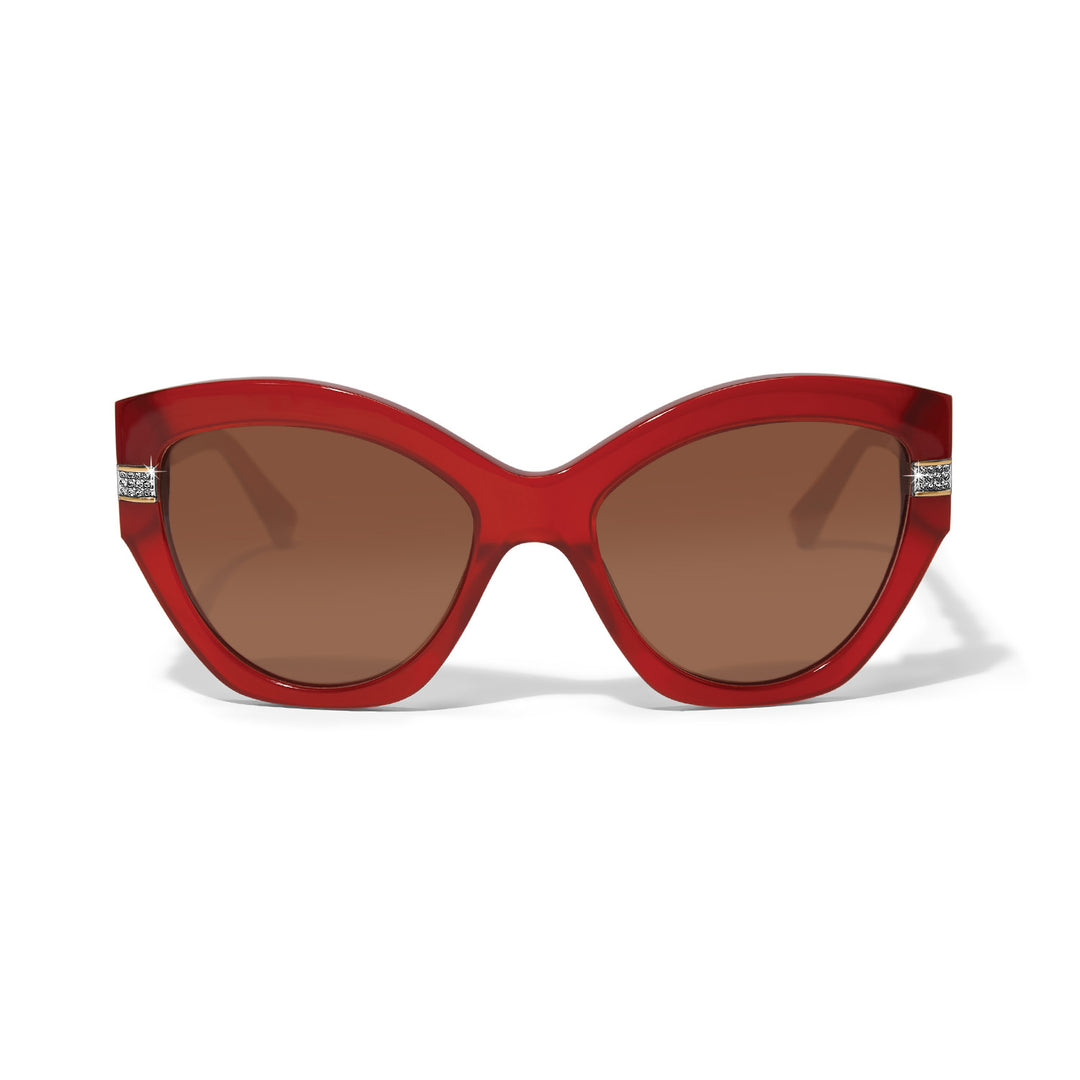 Brighton Meridian Adagio Sunglasses - Rouge