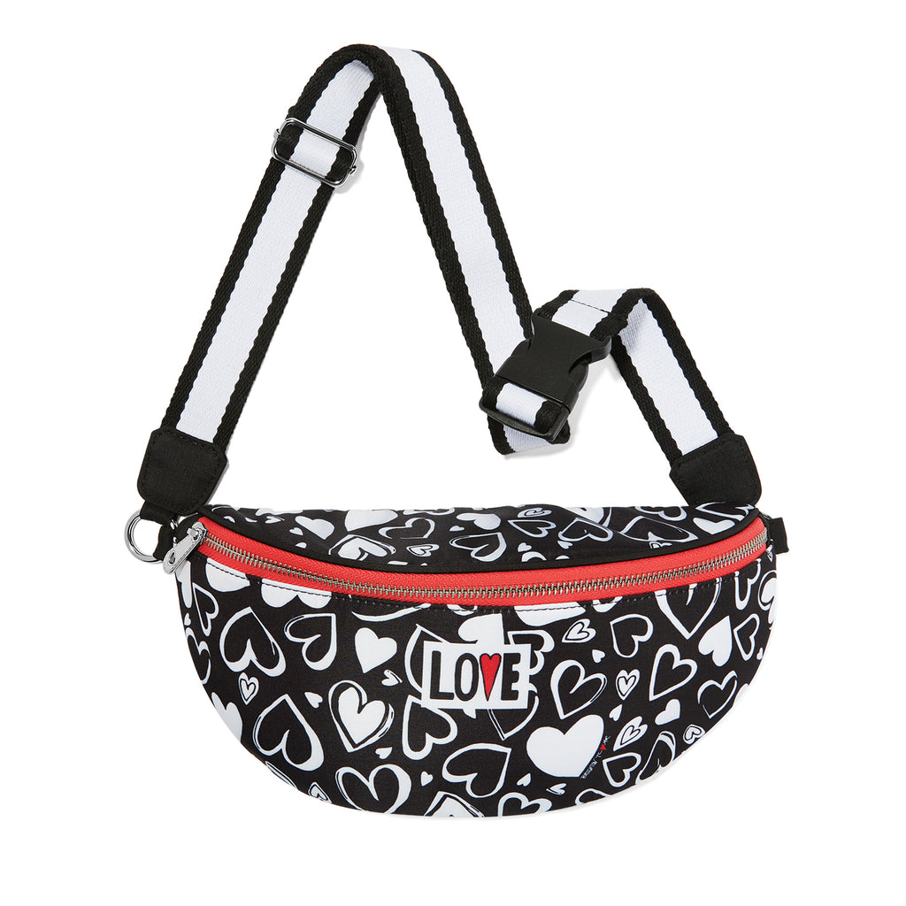 Brighton hot graffiti love crossbody belt bag new