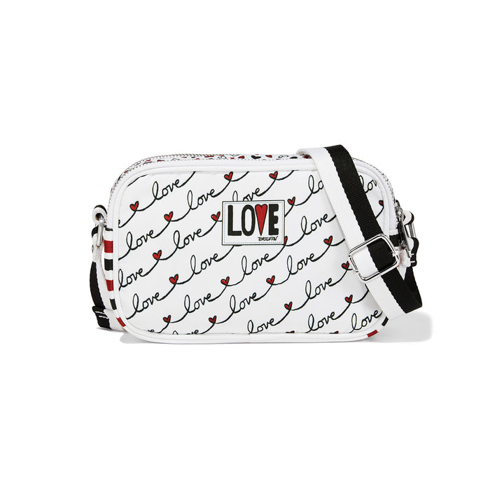 Brighton Love Scroll Cross Body Bag