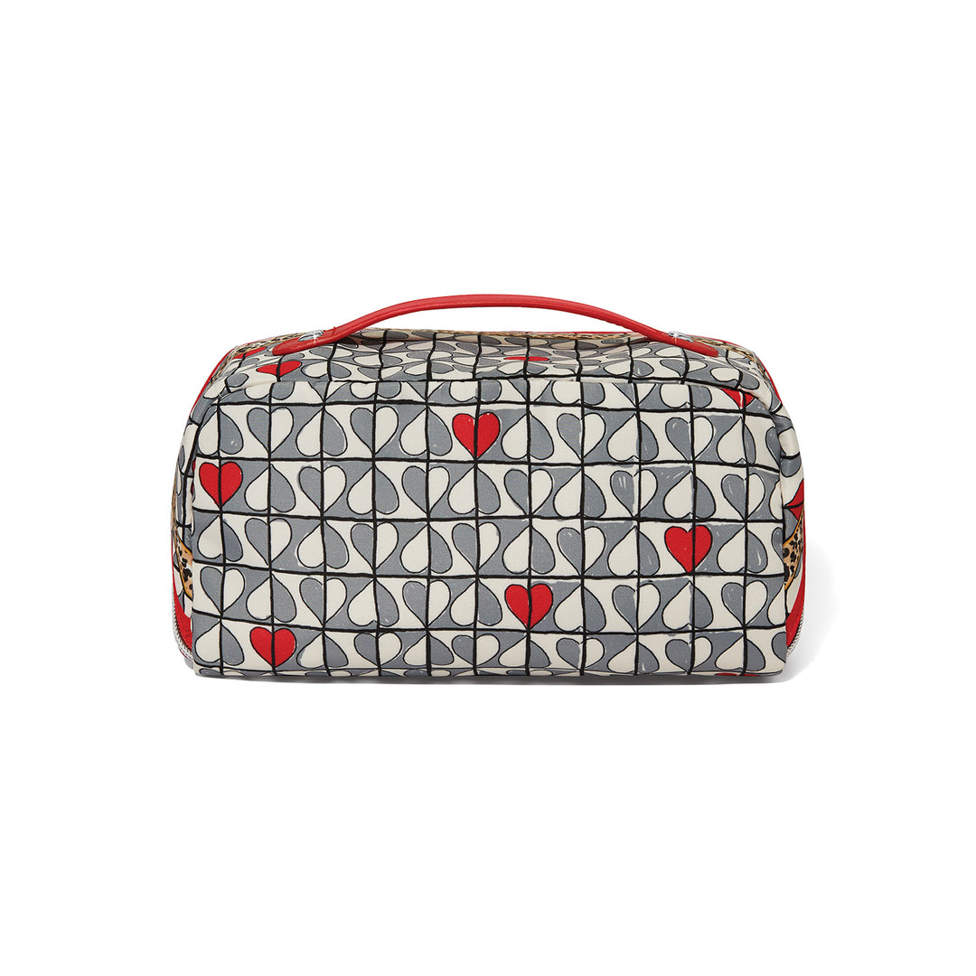 brighton travel makeup bag Brighton Wild Love Cosmetic Bag – Daisy Lane Gifts LLC