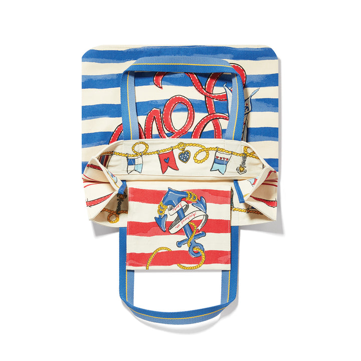 Brighton Striped Love Tote
