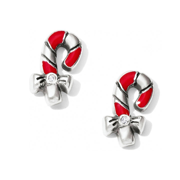 Brighton Christmas Candy Cane Mini Post Earrings