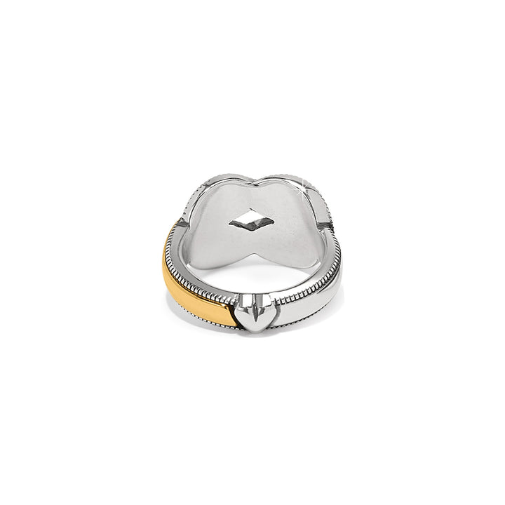 Brighton Interlok Harmony Ring - Size 9 - Gold