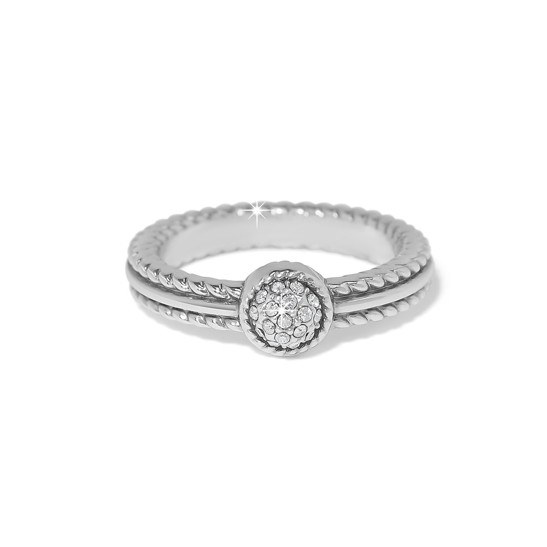 Brighton Illumina Celeste Dome Ring - Size 6