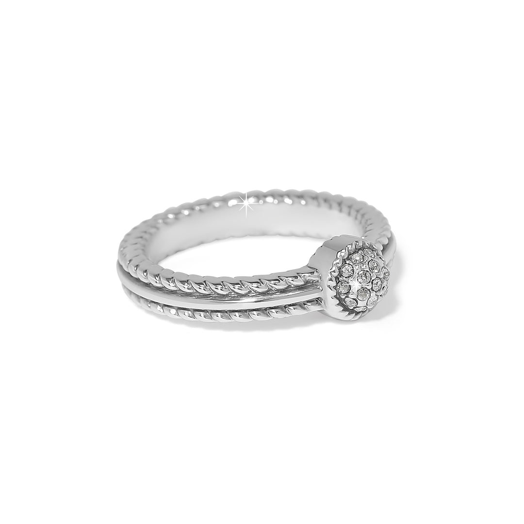 Brighton Illumina Celeste Dome Ring - Size 6