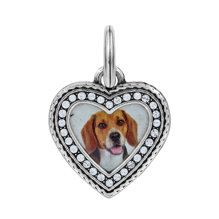 Brighton Memento Heart Photo Charm